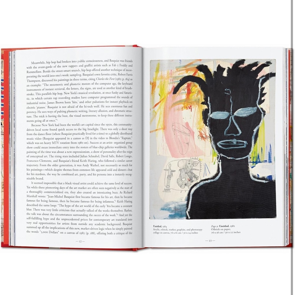 Taschen Basquiat Coffee Table Book - Small - Picture 3 of 8